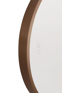 Craftmade - MIR2405OVL-SB3C - LED Mirror - Rachel - Satin Brass