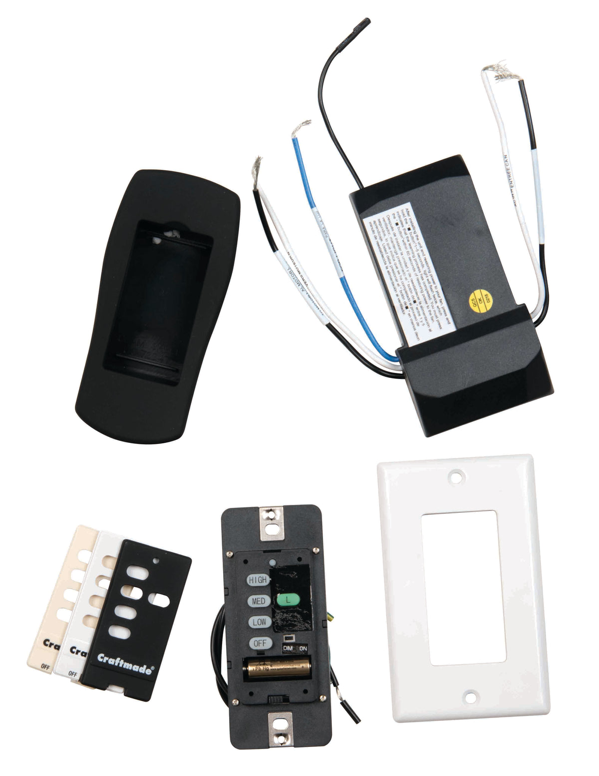 Craftmade - UCIPB-2000 - Receiver with Hand Set or Wall Control - Universal Intelligent Controls
