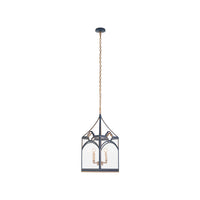 Chelsea House Quatrefoil Lantern - Navy