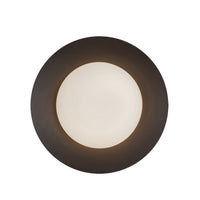 Kuzco Lighting - WS77909-BK/OP - LED Wall Sconce - Cleo - Black/Opal Glass
