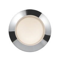 Kuzco Lighting - WS77909-CH/OP - LED Wall Sconce - Cleo - Chrome/Opal Glass