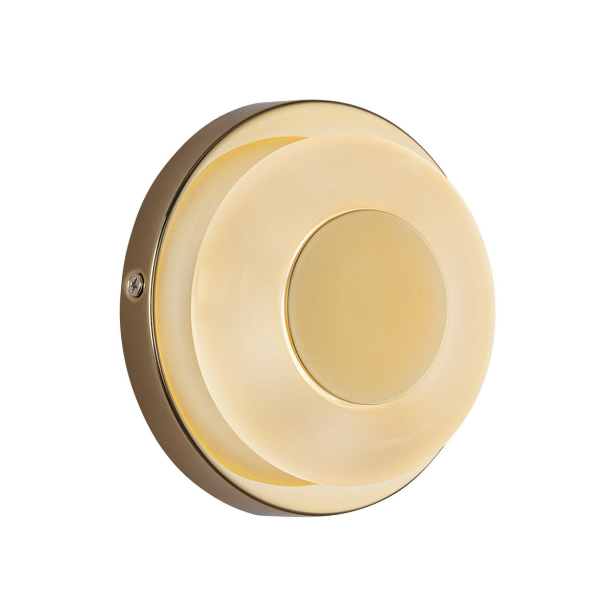 Kuzco Lighting - WS97204-MRB/FR - LED Wall Sconce - Stephord - Metallic Brass/Frosted Glass