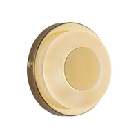 Kuzco Lighting - WS97204-MRB/FR - LED Wall Sconce - Stephord - Metallic Brass/Frosted Glass