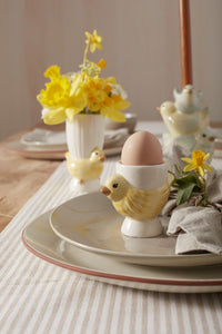 Design Shop Yellow Chick Collection Egg Cup, 2.5" X 3", Set of 2.