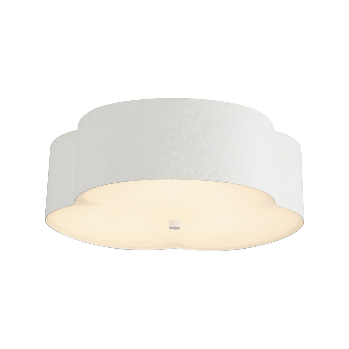 Alora - FM566314AW - Three Light Flush Mount - Adella - Antique White