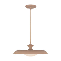 Alora - PD557015PEC - One Light Pendant - Minori - Peach