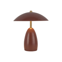 Alora - TL437409BGD - LED Table Lamp - Poppy - Burgundy