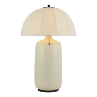 Alora - TL661018MB - One Light Table Lamp - Crosby - Matte Black