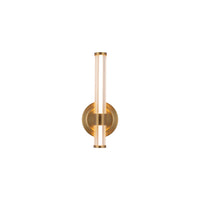 Alora - WV509012BG-UNV - LED Wall/Vanity - Elsie - Brushed Gold