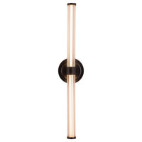 Alora - WV509024MB-UNV - LED Wall/Vanity - Elsie - Matte Black