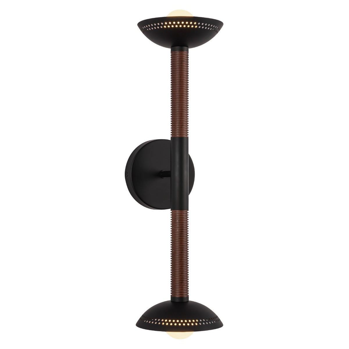 Alora - WV616223MBOP-UNV - LED Wall/Vanity - Arden - Matte Black/Opal Glass