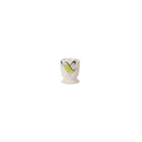 Design Shop White Celebrate Spring Collection Bird Eggcup, 2" X 2.75", Set of 4.