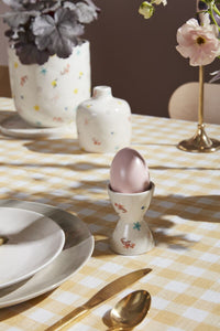 Design Shop Multicolor Ditsy Tabletop Collection Egg Cup, 2" X 3", Set of 4.