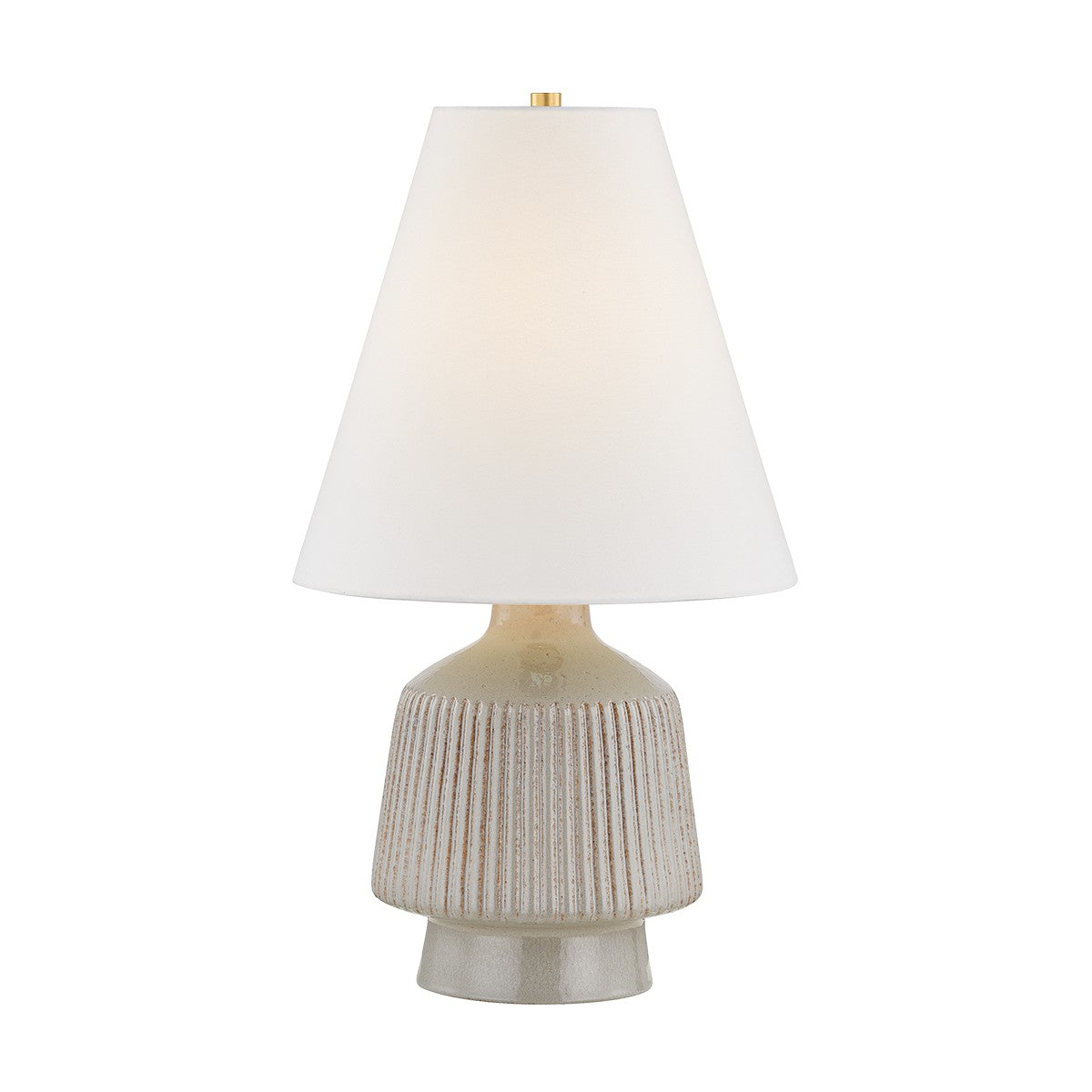 Hudson Valley - CBL5128-AGB/CCN - One Light Table Lamp - King - Aged Brass