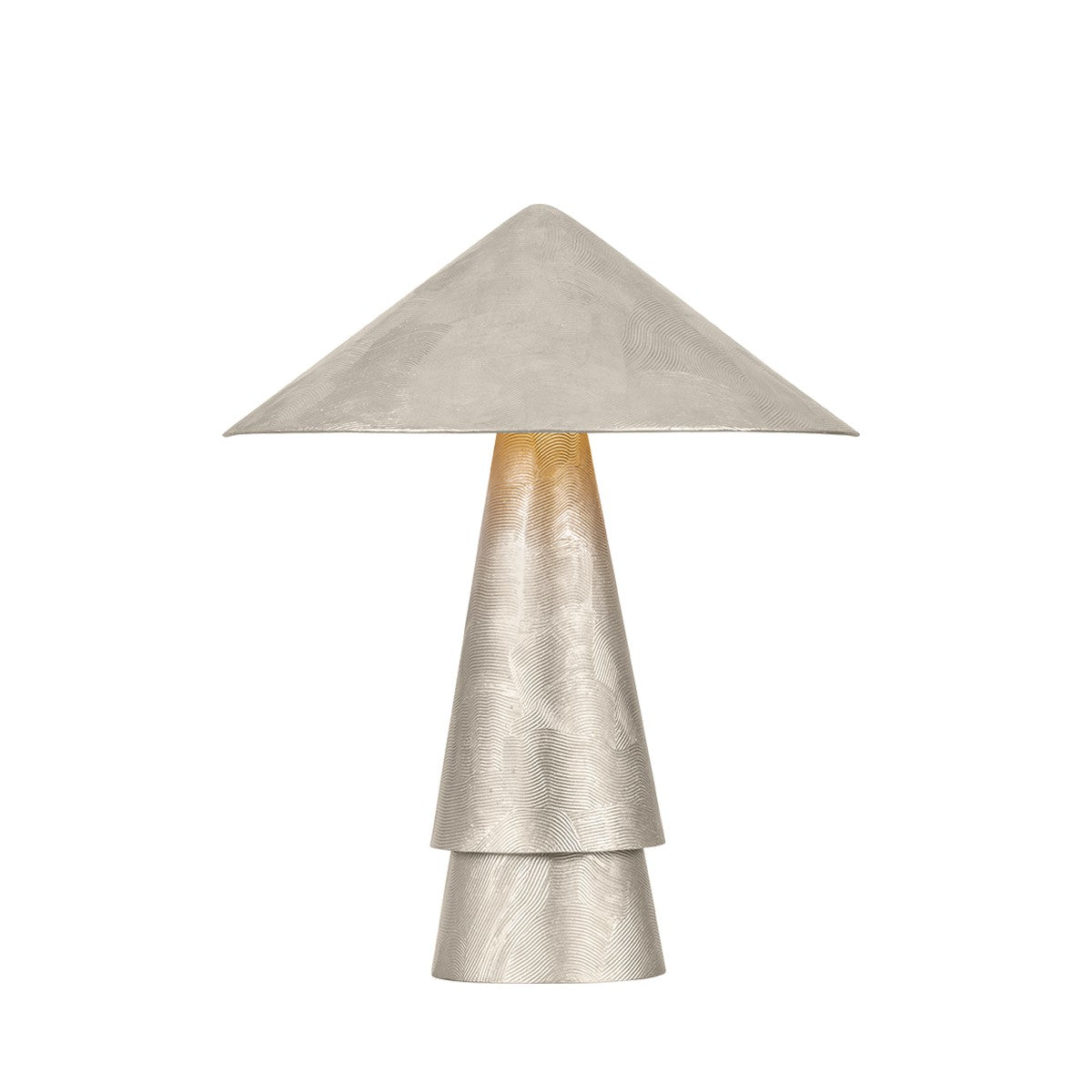 Hudson Valley - L2522-WSL - One Light Table Lamp - Foxton - Warm Silver Leaf