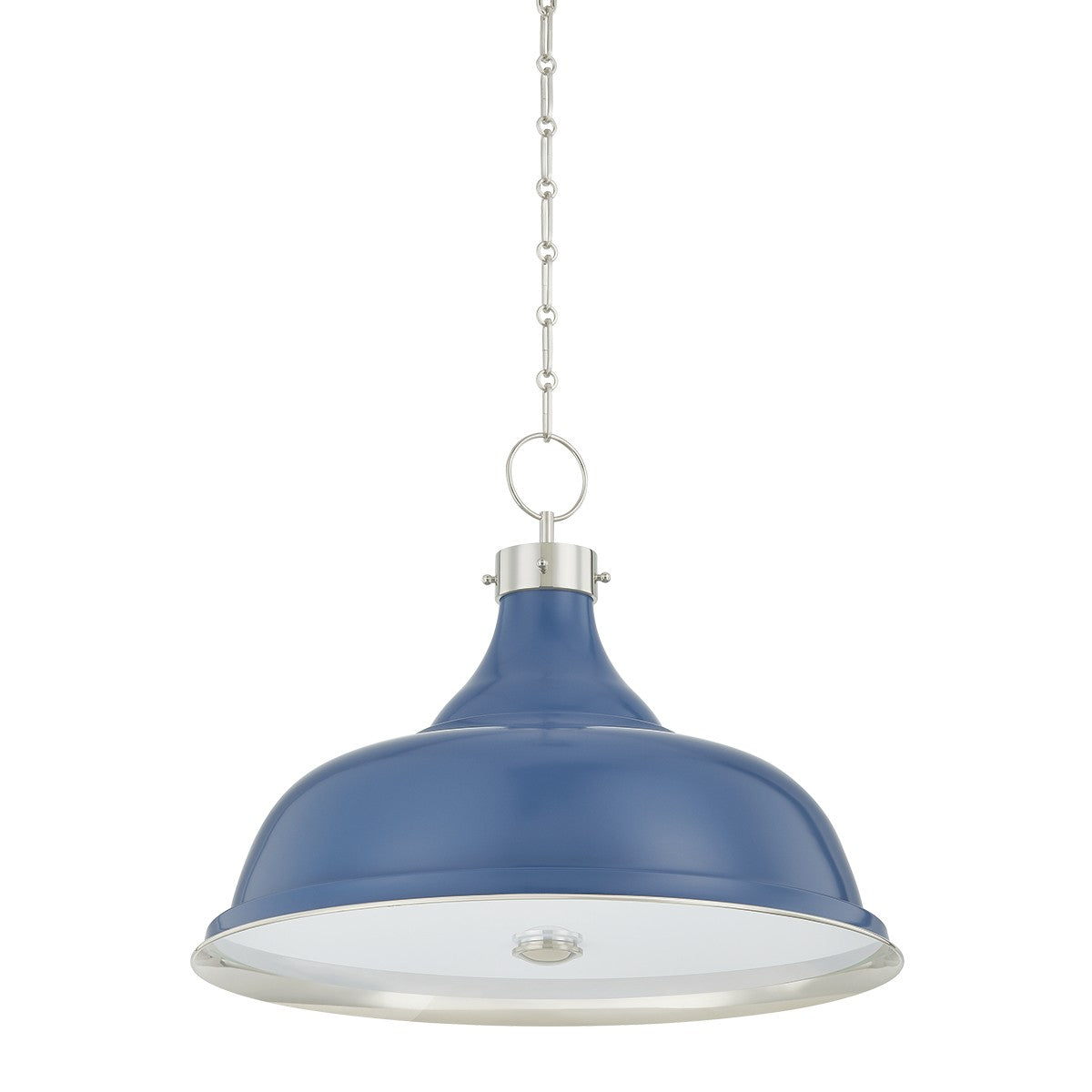 Hudson Valley - MDS300L-PN/FBL - Four Light Pendant - Painted No. 1 - Polished Nickel