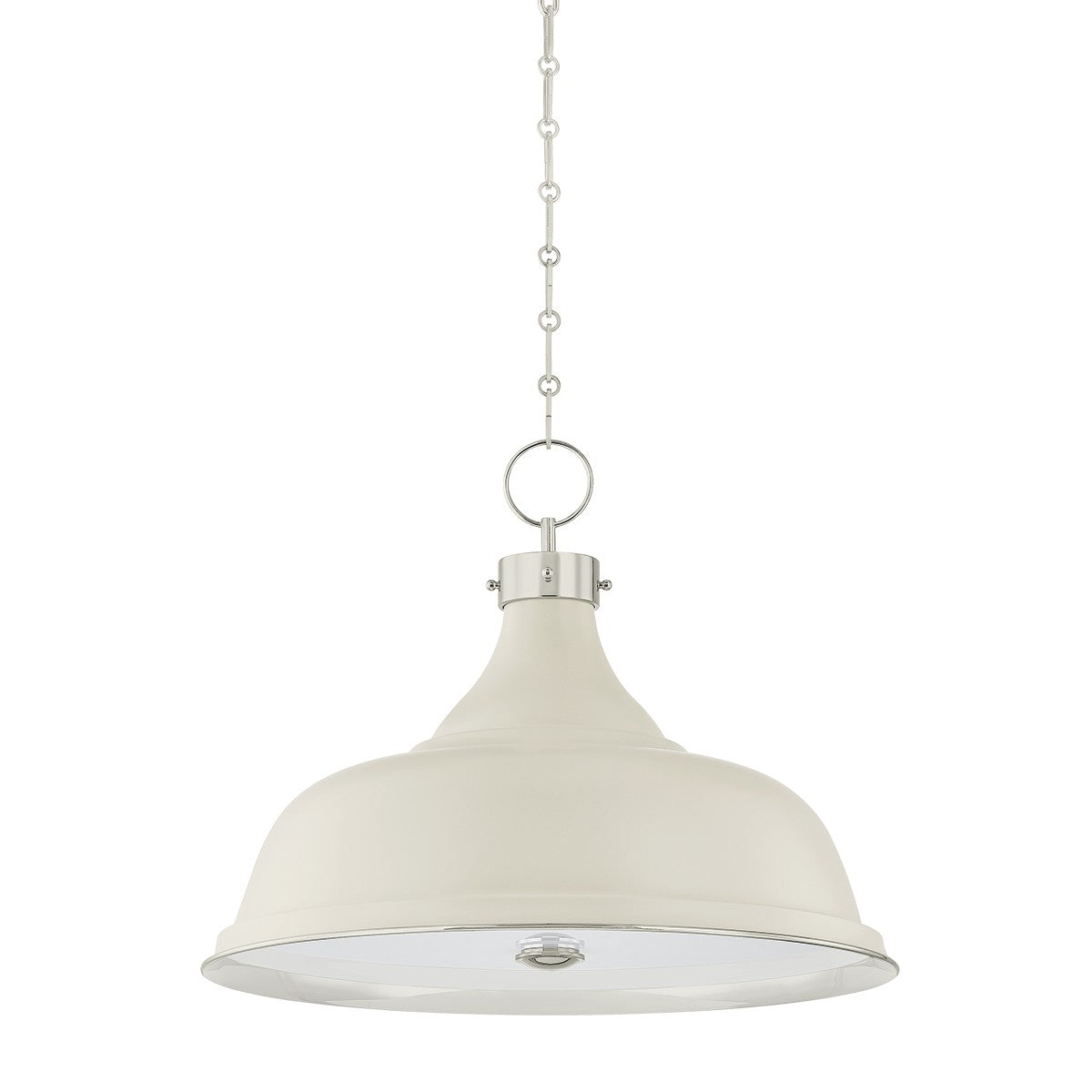 Hudson Valley - MDS300L-PN/OW - Four Light Pendant - Painted No. 1 - Polished Nickel