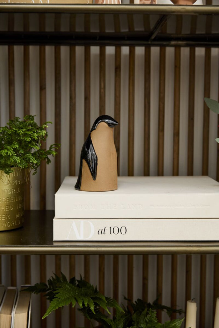 Design Shop Black Antarctica Figurine Mama Penguin, 3" X 5.75", Set of 2.