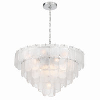 Artcraft - AC12053CR - 19 Light Chandelier - Bianca - Polished Nickel, Crystalline