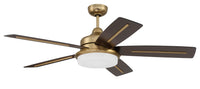Craftmade - DRW54SB5-NWF - 54" Ceiling Fan - Drew 54" Ceiling fan, no Wifi - Satin Brass