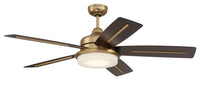 Craftmade - DRW54SB5-NWF - 54" Ceiling Fan - Drew 54" Ceiling fan, no Wifi - Satin Brass