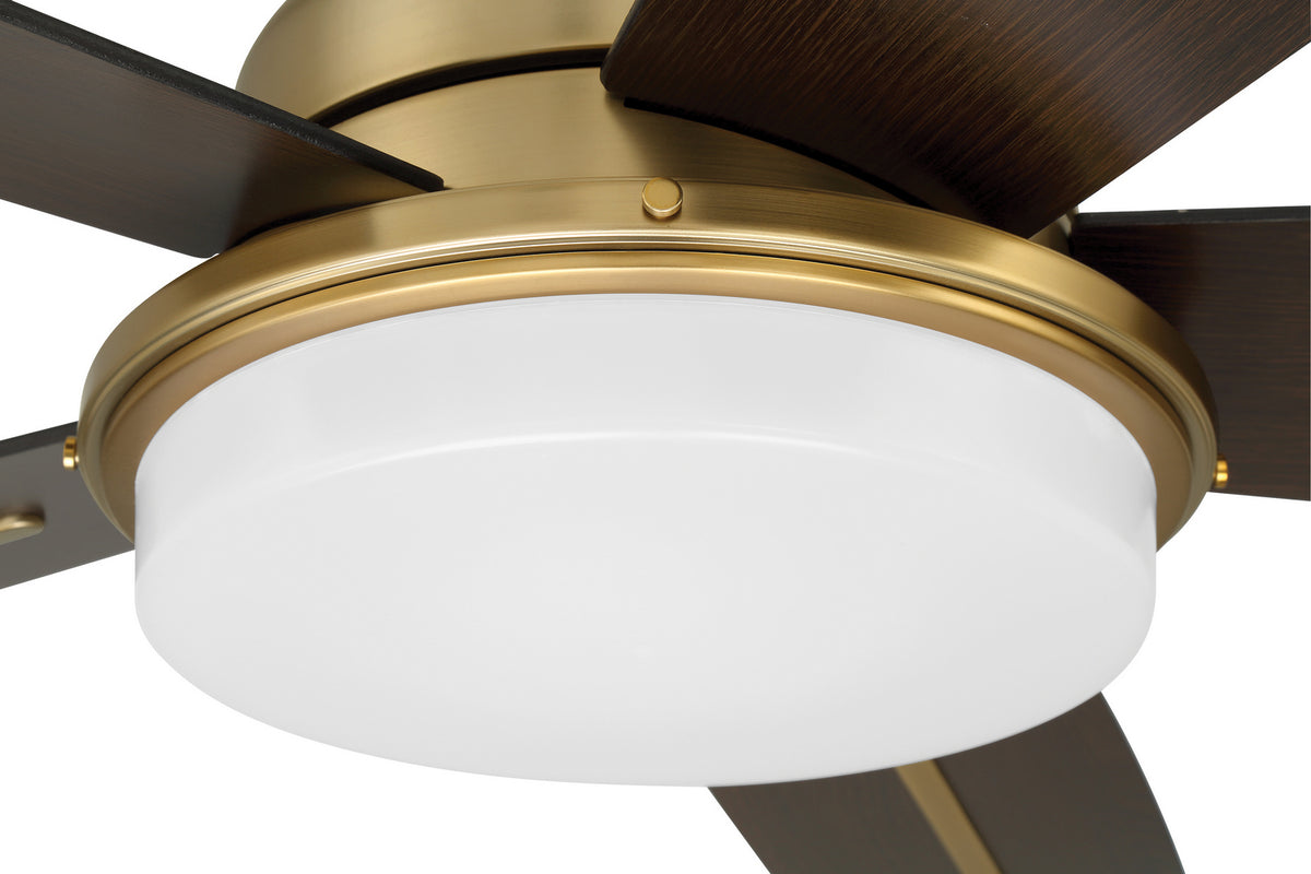 Craftmade - DRW54SB5-NWF - 54" Ceiling Fan - Drew 54" Ceiling fan, no Wifi - Satin Brass
