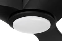 Craftmade - EVY60FB3-NWF - 60" Ceiling Fan - Envy 60" Ceiling Fan, Damp Rated, no Wifi - Flat Black