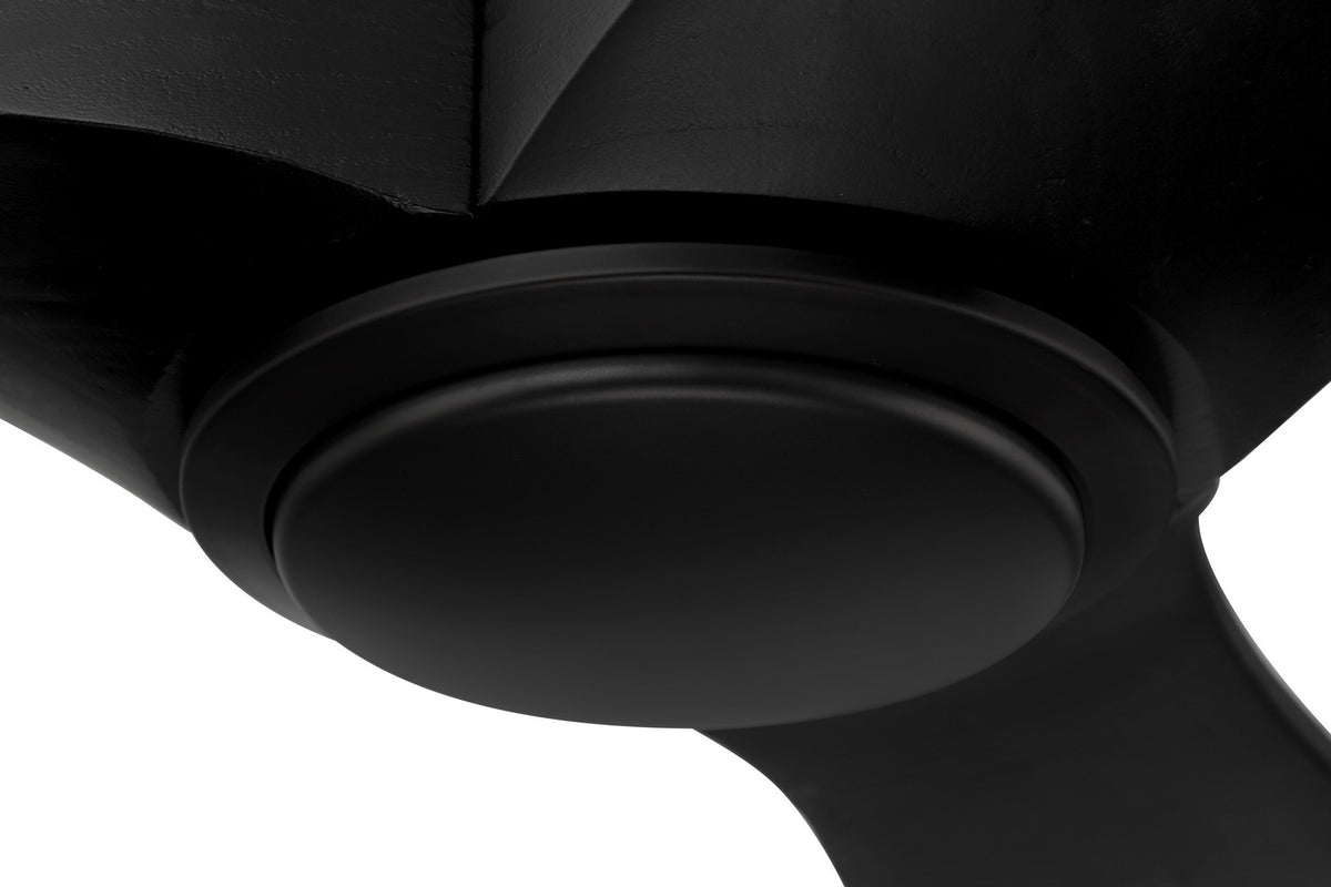Craftmade - EVY60FB3-NWF - 60" Ceiling Fan - Envy 60" Ceiling Fan, Damp Rated, no Wifi - Flat Black
