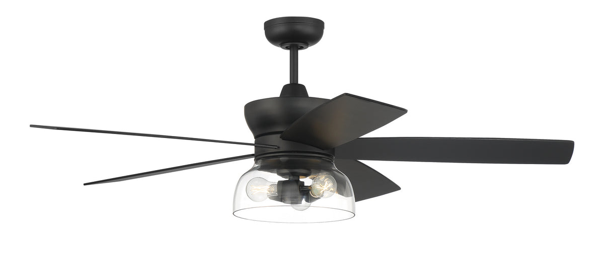 Craftmade - GBN52FB5-NWF - 52" Ceiling Fan - Gibson 52" Ceiling fan no Wifi - Flat Black