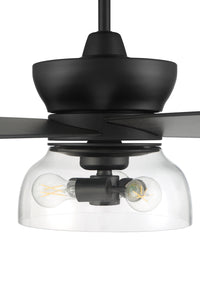 Craftmade - GBN52FB5-NWF - 52" Ceiling Fan - Gibson 52" Ceiling fan no Wifi - Flat Black