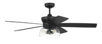 Craftmade - GBN52FB5-NWF - 52" Ceiling Fan - Gibson 52" Ceiling fan no Wifi - Flat Black