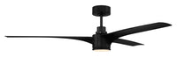 Craftmade - PHB60FB3-NWF - 60" Ceiling Fan - Phoebe 60" Indoor/Outdoor Ceiling fan no Wifi - Flat Black