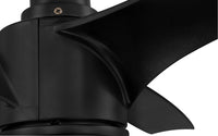 Craftmade - PHB60FB3-NWF - 60" Ceiling Fan - Phoebe 60" Indoor/Outdoor Ceiling fan no Wifi - Flat Black
