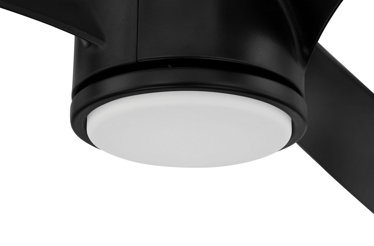 Craftmade - PHB60FB3-NWF - 60" Ceiling Fan - Phoebe 60" Indoor/Outdoor Ceiling fan no Wifi - Flat Black