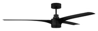 Craftmade - PHB60FB3-NWF - 60" Ceiling Fan - Phoebe 60" Indoor/Outdoor Ceiling fan no Wifi - Flat Black