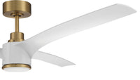 Craftmade - PHB60SB3-NWF - 60" Ceiling Fan - Phoebe 60" Indoor Ceiling Fan without Wifi - Satin Brass