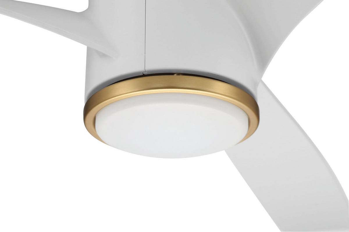 Craftmade - PHB60SB3-NWF - 60" Ceiling Fan - Phoebe 60" Indoor Ceiling Fan without Wifi - Satin Brass