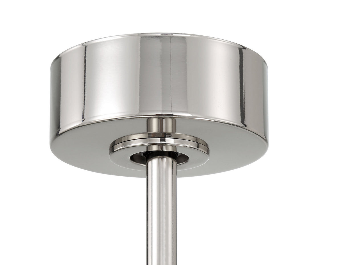 Craftmade - PHB60WPLN3-NWF - 60" Ceiling Fan - Phoebe 60" Indoor Ceiling Fan without Wifi - White/Polished Nickel