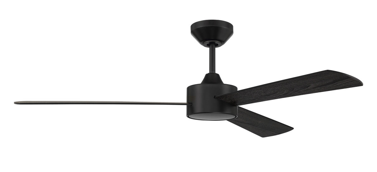 Craftmade - PRV52FB3-NWF - 52" Ceiling Fan - Provision 52" In/Outdoor Fan no Wifi - Flat Black