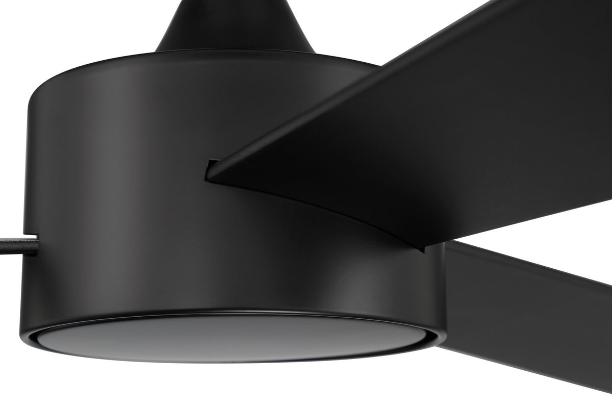 Craftmade - PRV52FB3-NWF - 52"Ceiling Fan - Provision - Flat Black