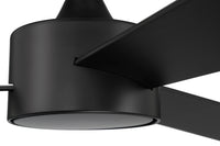 Craftmade - PRV52FB3-NWF - 52" Ceiling Fan - Provision 52" In/Outdoor Fan no Wifi - Flat Black