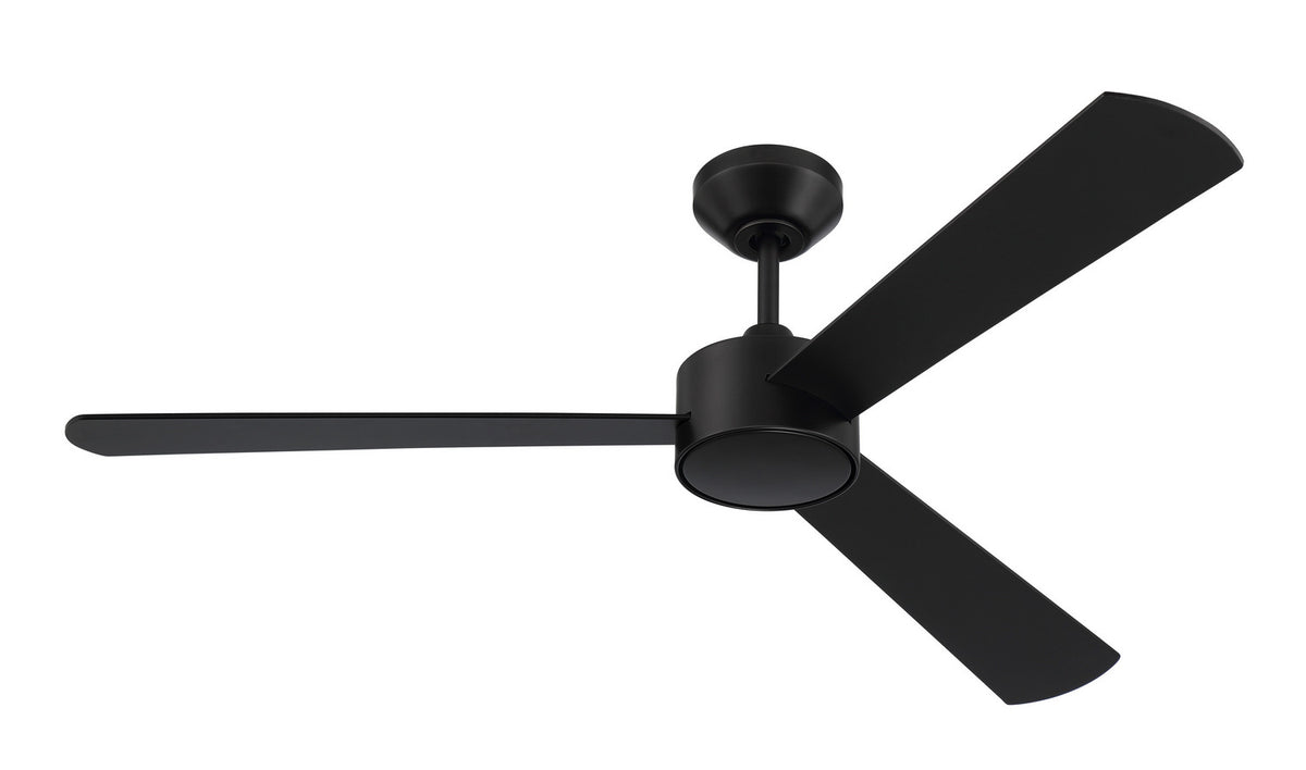 Craftmade - PRV52FB3-NWF - 52" Ceiling Fan - Provision 52" In/Outdoor Fan no Wifi - Flat Black