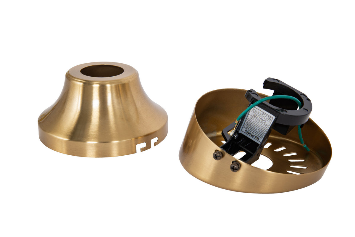 Craftmade - SA130SB - Slope Ceiling Adapter - Slope Ceiling Adapter - Satin Brass