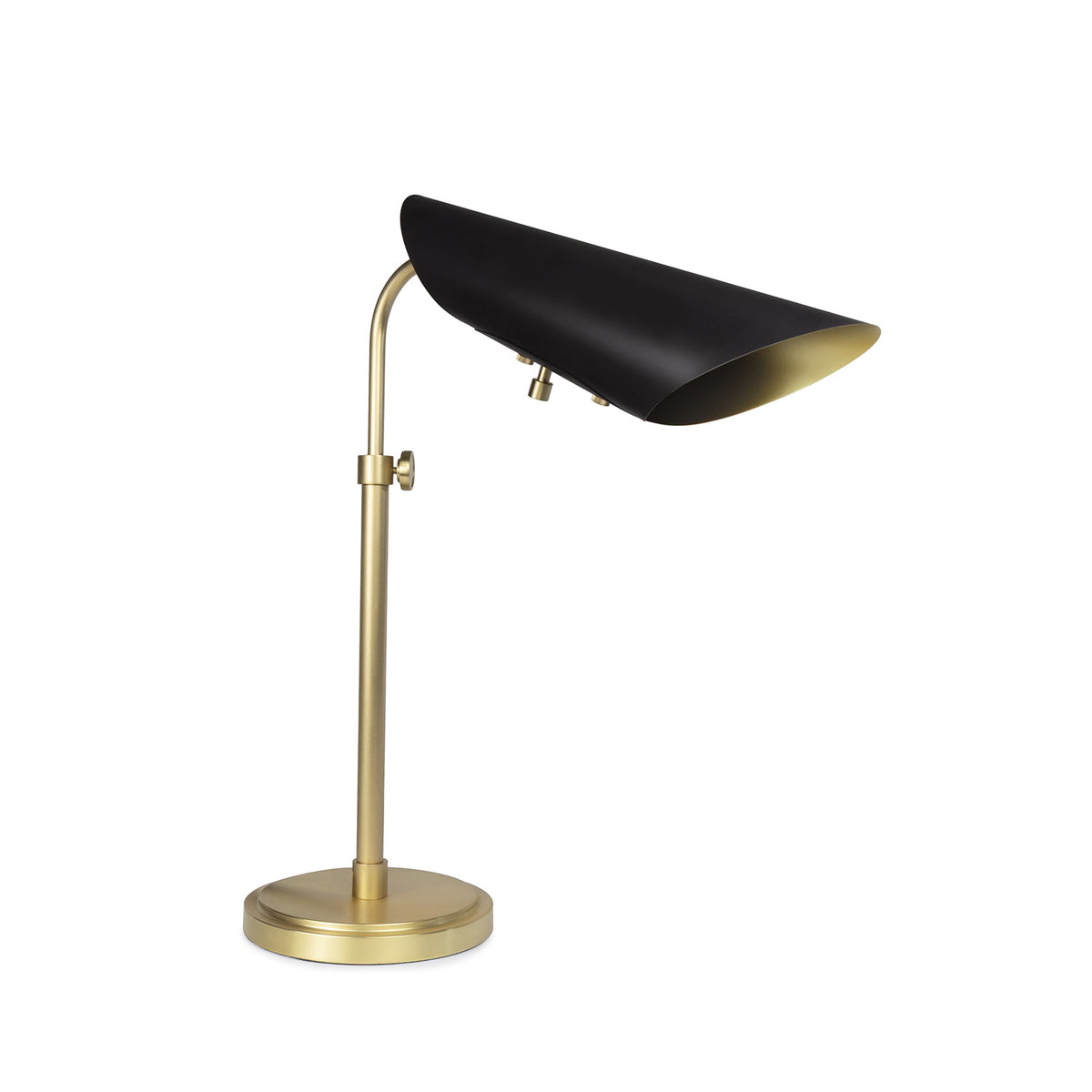 Regina Andrew - 13-1682BBNB - One Light Table Lamp - Vest - Blackened Brass