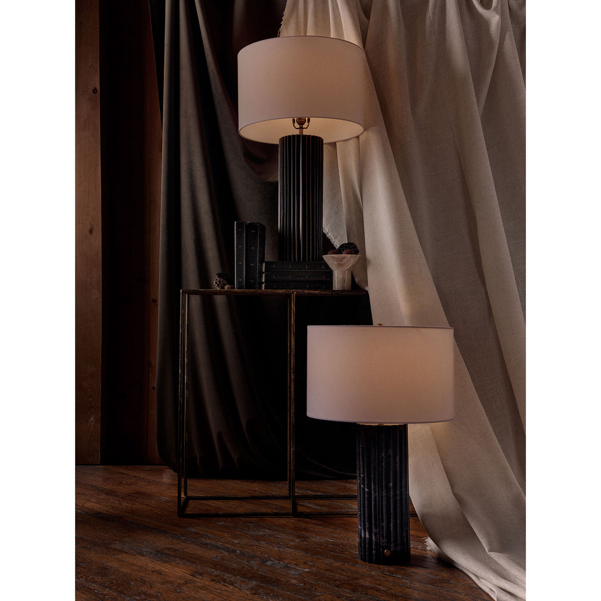 Regina Andrew - 13-1687 - One Light Table Lamp - Zara - Blacken Zinc