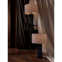 Regina Andrew - 13-1687 - One Light Table Lamp - Zara - Blacken Zinc