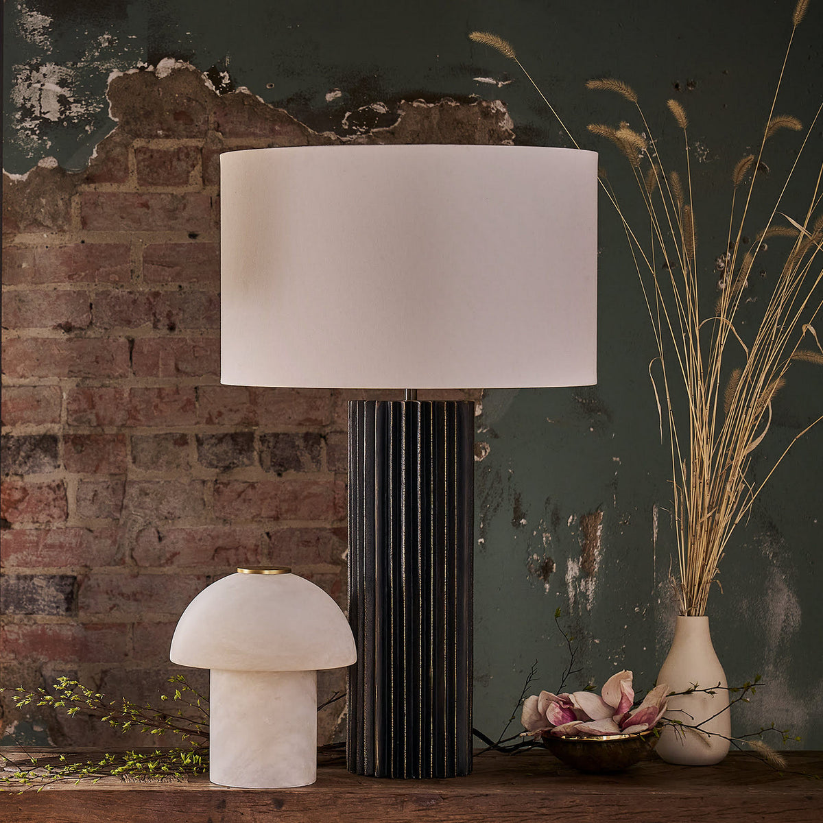 Regina Andrew - 13-1687 - One Light Table Lamp - Zara - Blacken Zinc