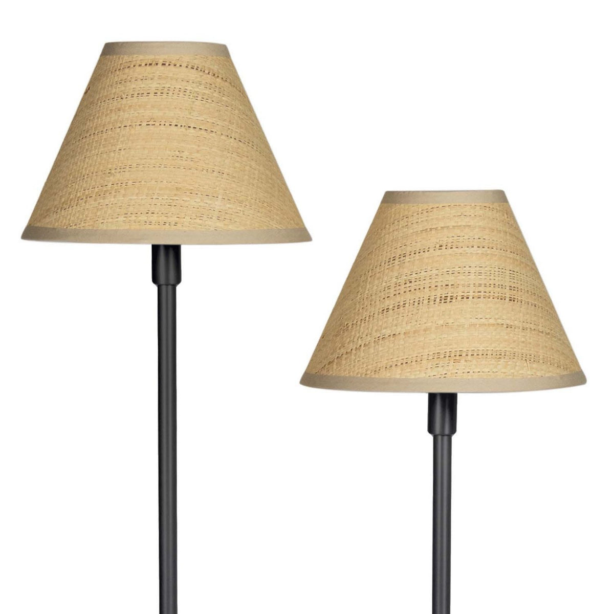 Regina Andrew - 13-1691BB-RAT - Two Light Table Lamp - Polly - Blackened Brass