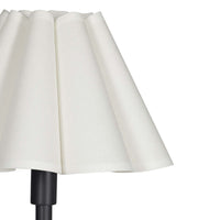 Regina Andrew - 13-1691BB-WT - Two Light Table Lamp - Polly - Blackened Brass