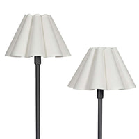 Regina Andrew - 13-1691BB-WT - Two Light Table Lamp - Polly - Blackened Brass